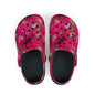 Kid's Foam Clogs - Cowgirl - Hot Pink