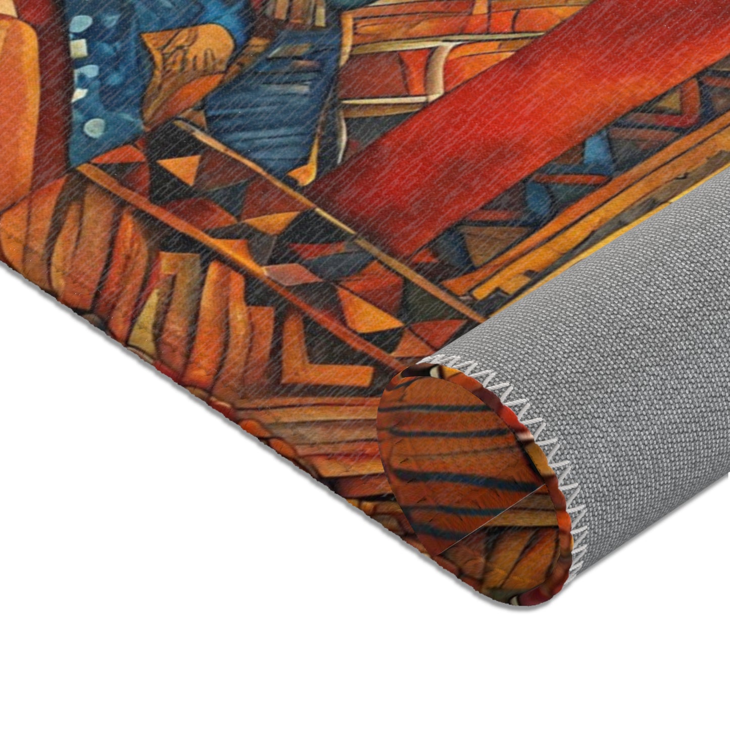 Area Rug - Geometric A - African Safari Collection