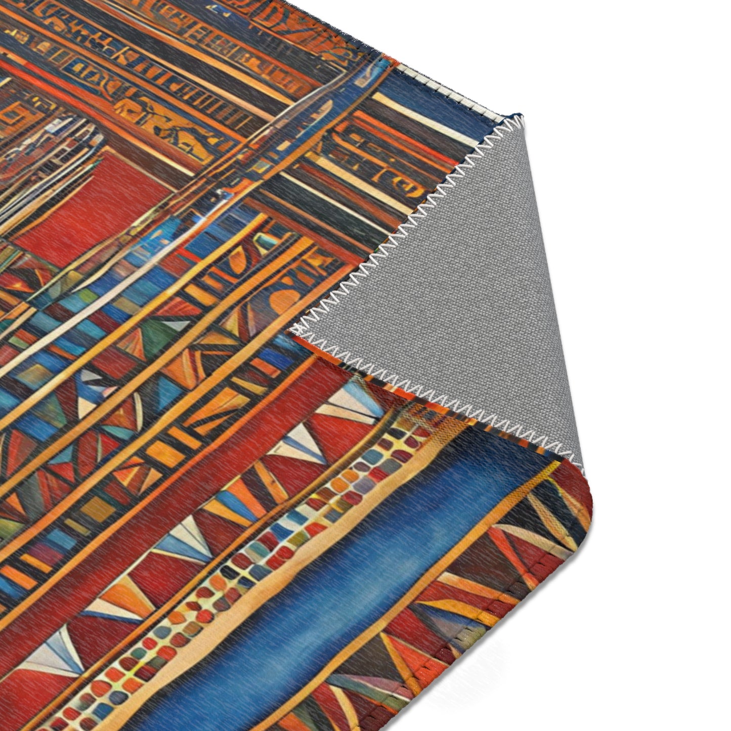 Area Rug - Geometric B - African Safari Collection