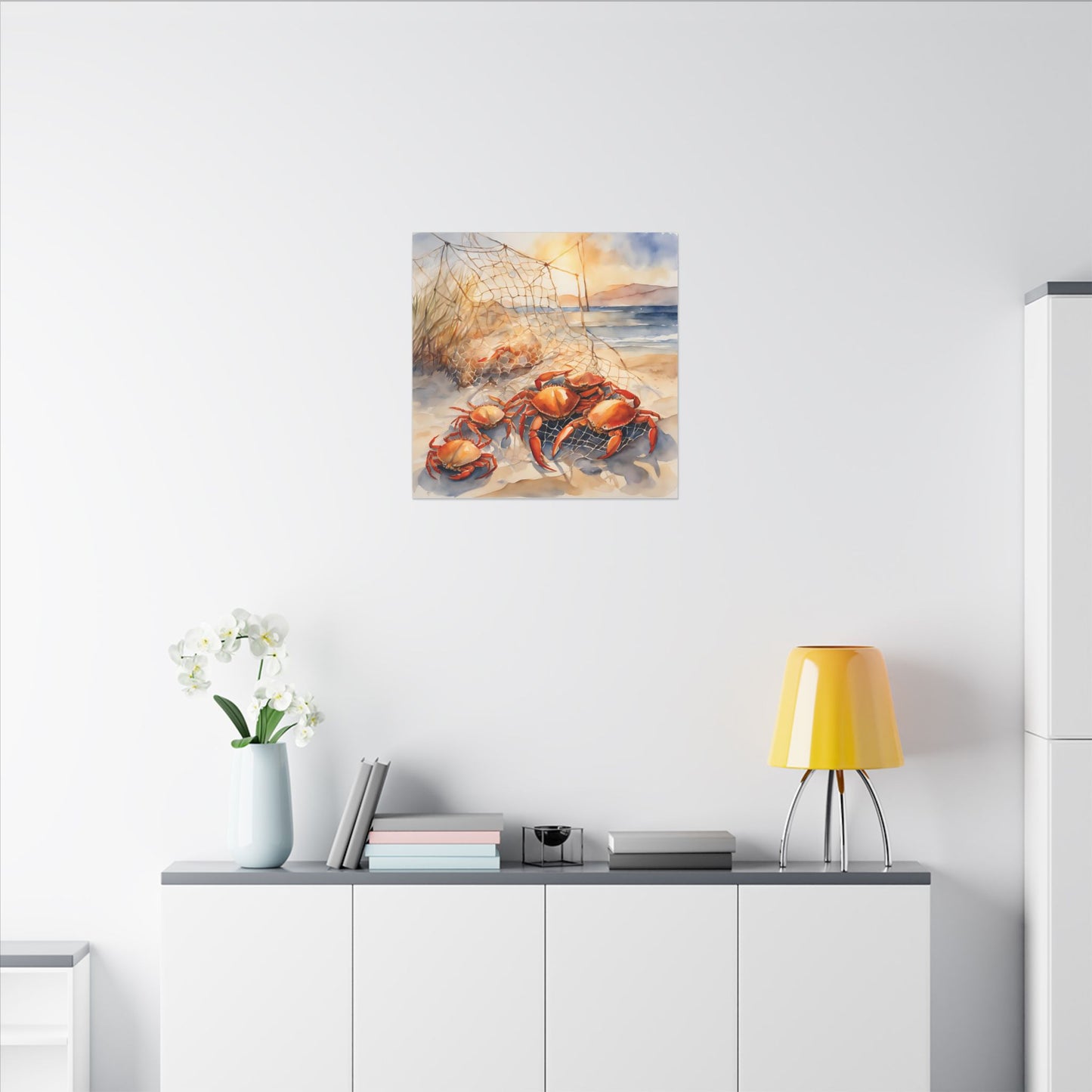 Matte Wall Canvas - Crabbin - The Great Outdoors Collection