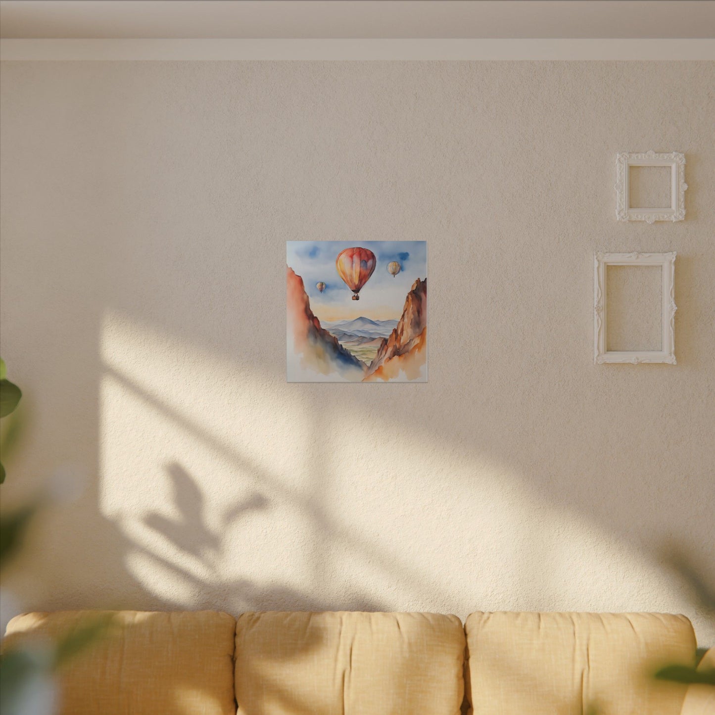 Matte Wall Canvas - Hot Air Balloons - Wheels & Wings Collection