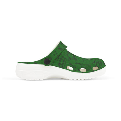Kid's Foam Clogs - Drums - Forest