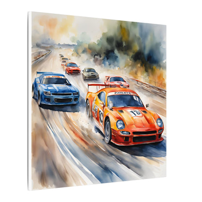 Matte Wall Canvas - Race Day - Wheels & Wings Collection