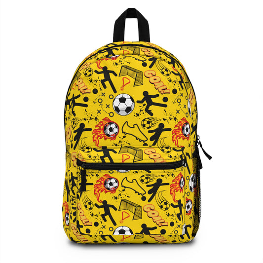 Backpack - Soccer - Gold