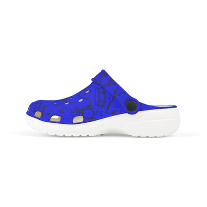Kid's Foam Clogs - Drums - True Blue