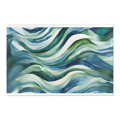 Area Rug - Waves - Neptune's Nursery Collection