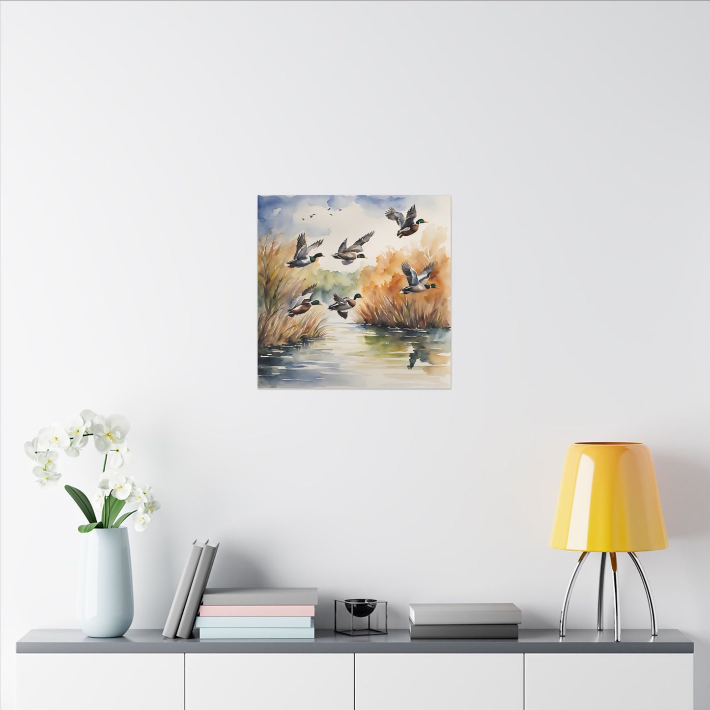 Matte Wall Canvas - Ducks - The Great Outdoors Collection