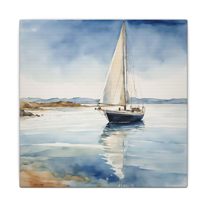 Matte Wall Canvas - Set Sail - Wheels & Wings Collection