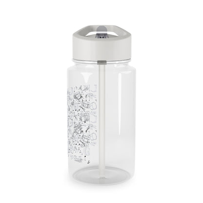 Tritan Water Bottle - Drums