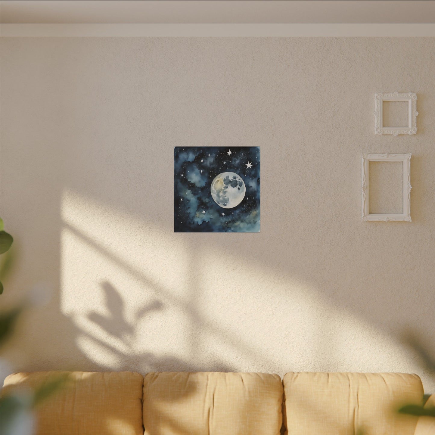 Matte Wall Canvas - Moon - Beyond the Stars Collection