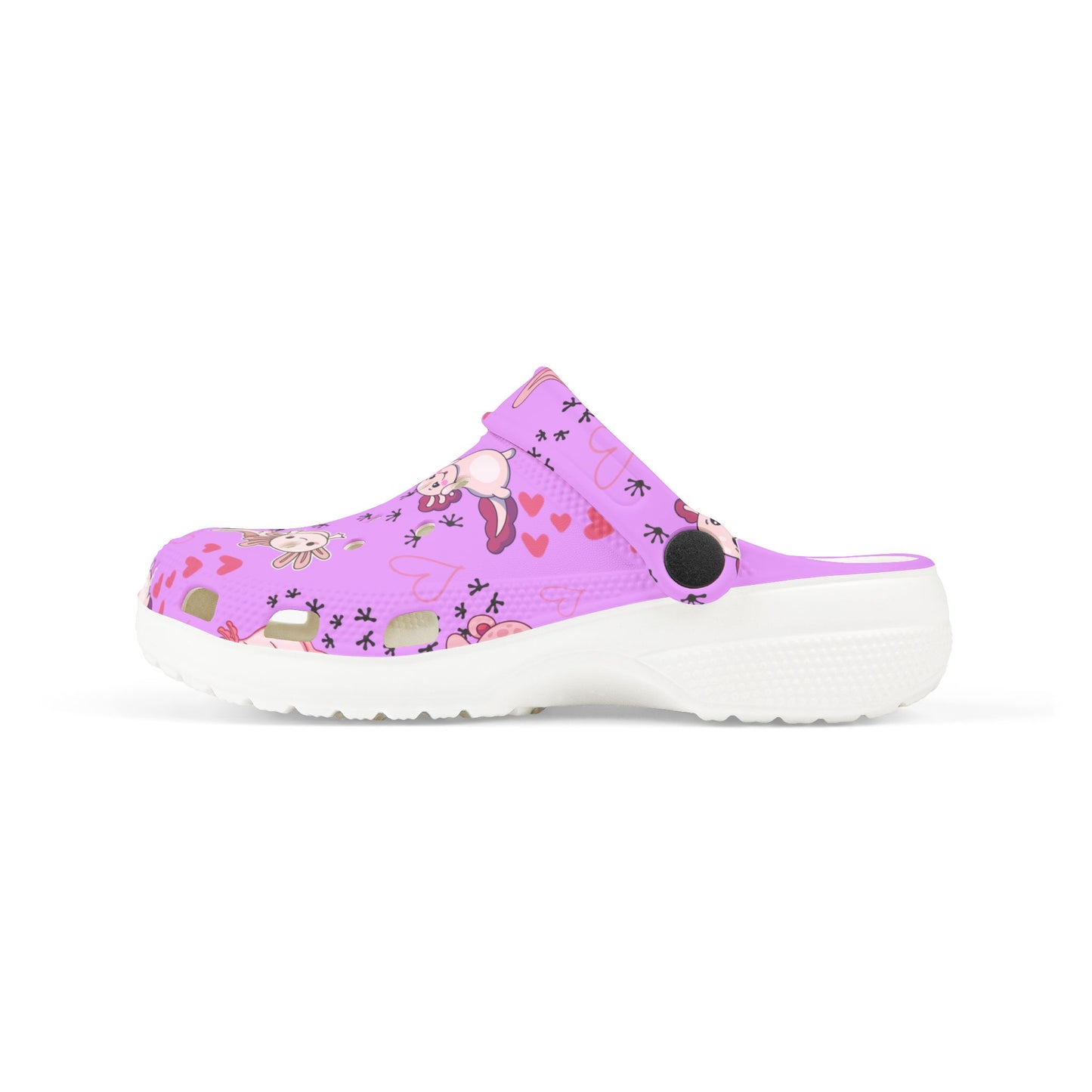 Kid's Foam Clogs - Axolotl - Lilac