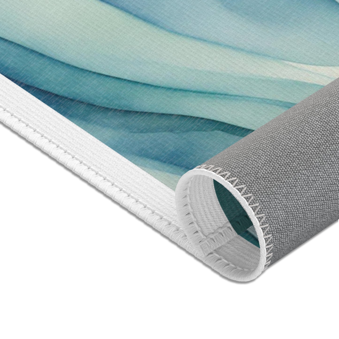 Area Rug - Waves - Neptune's Nursery Collection