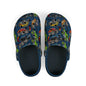 Kid's Foam Clogs - Monster Trucks - Denim
