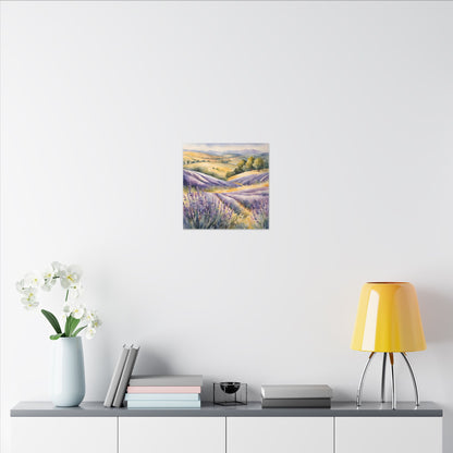 Matte Wall Canvas - Lavender - Bloom and Grow Collection