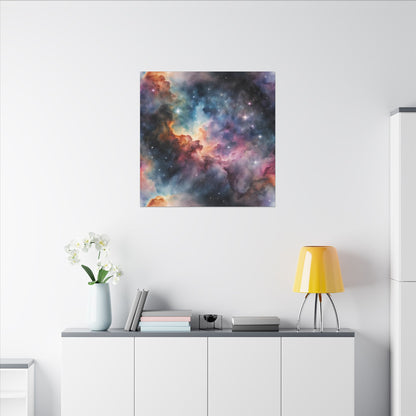 Matte Wall Canvas - Nebula Galaxy Two - Beyond the Stars Collection