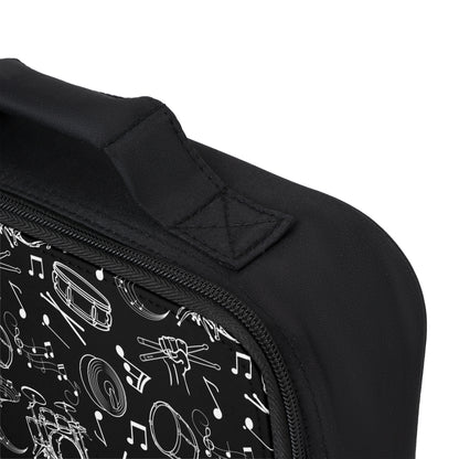 Lunch Bag - Drums - Black