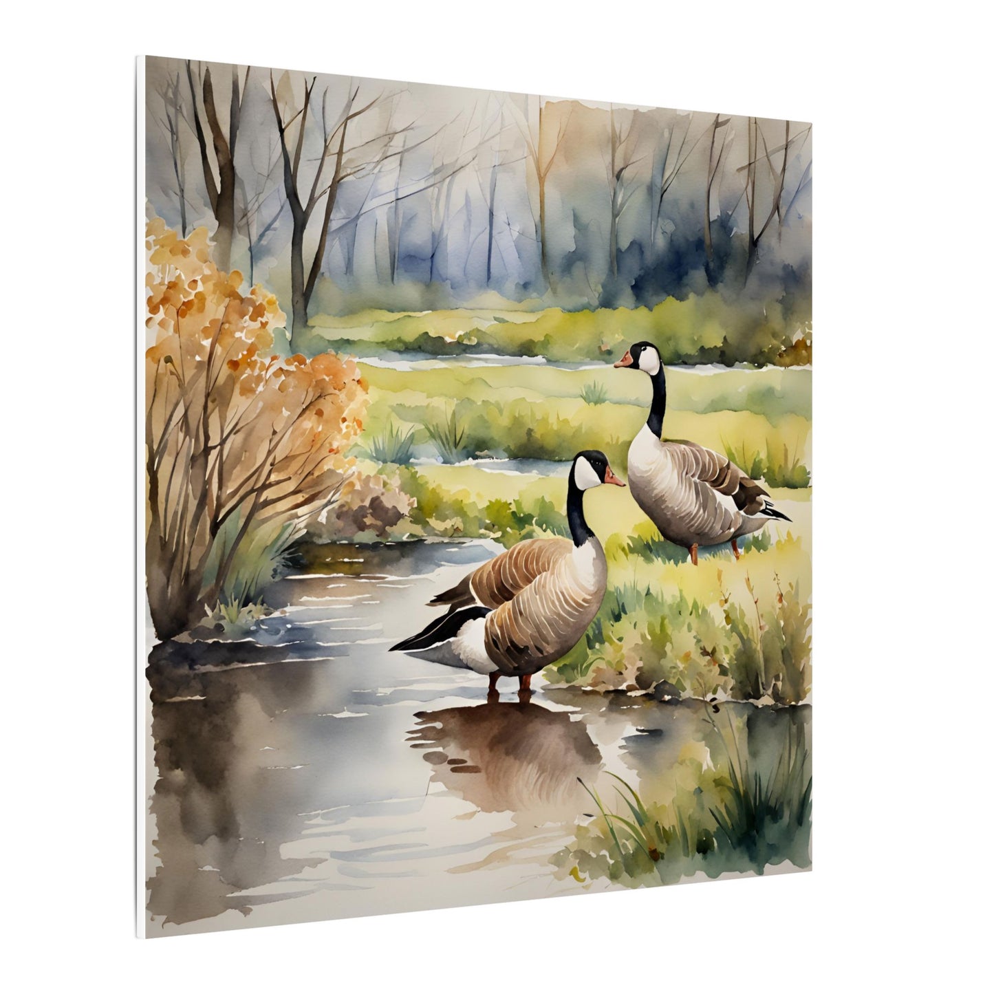 Matte Wall Canvas - Geese - The Great Outdoors Collection