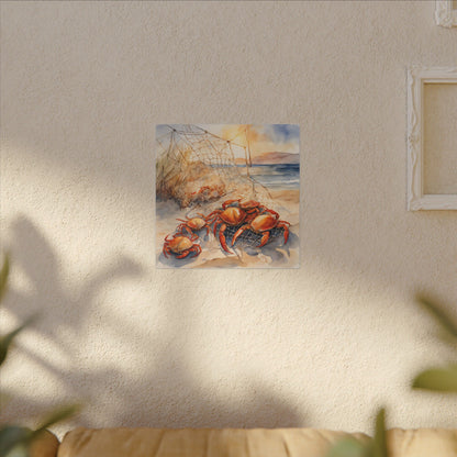 Matte Wall Canvas - Crabbin - The Great Outdoors Collection