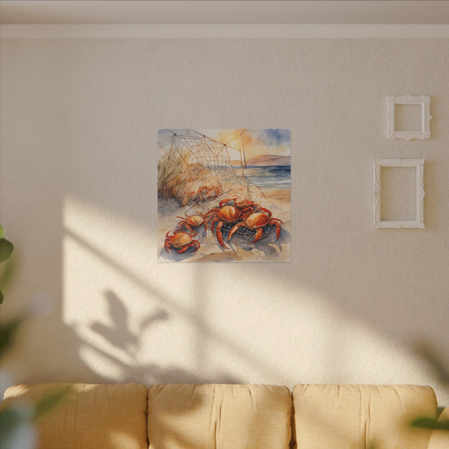 Matte Wall Canvas - Crabbin - The Great Outdoors Collection