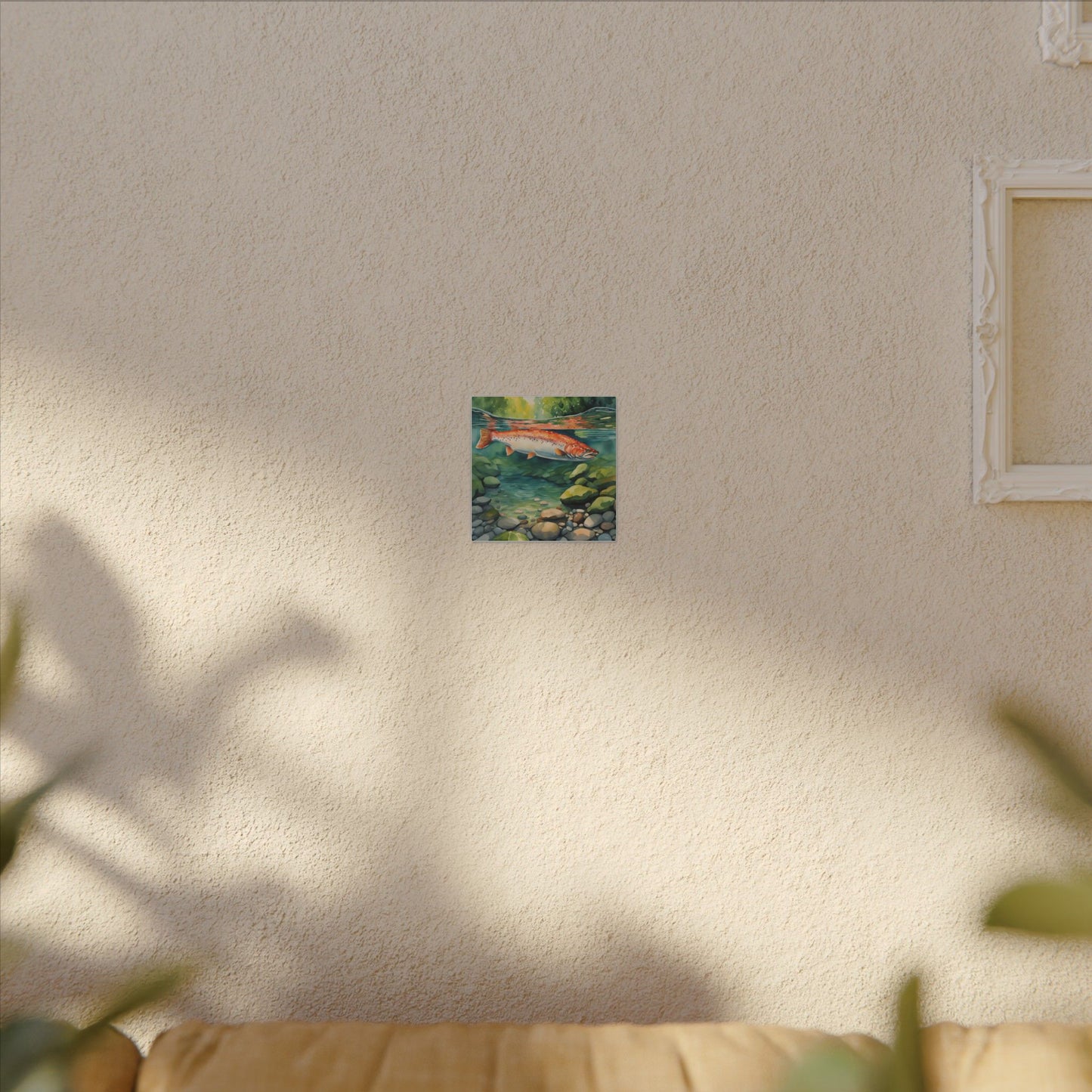 Matte Wall Canvas - Salmon - The Great Outdoors Collection