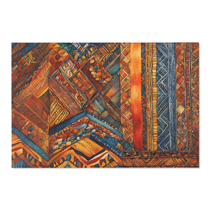Area Rug - Geometric A - African Safari Collection
