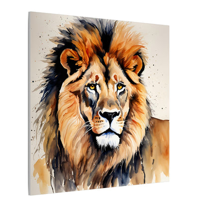 Matte Wall Canvas - Lion's Mane - African Safari Collection