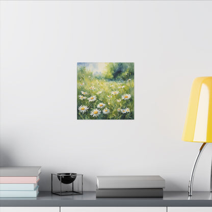 Matte Wall Canvas - Daisy - Bloom and Grow Collection