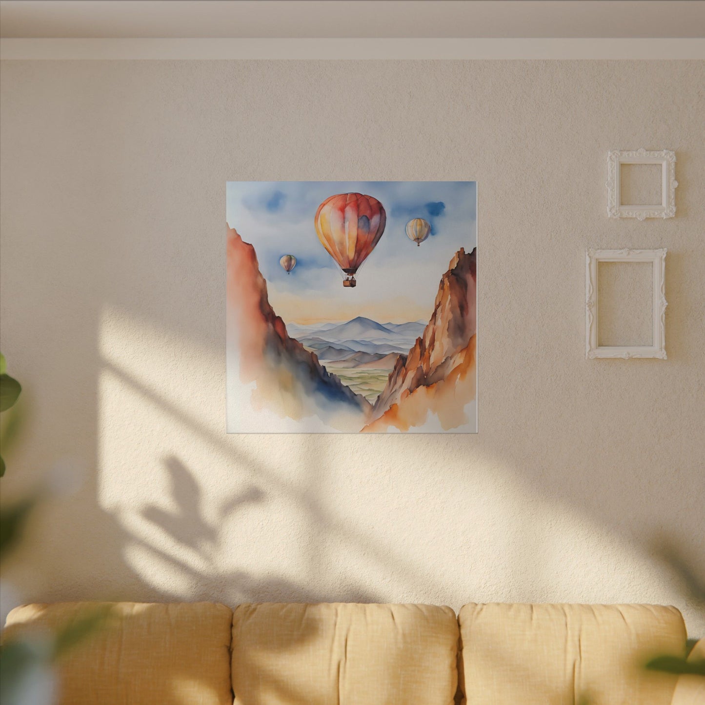 Matte Wall Canvas - Hot Air Balloons - Wheels & Wings Collection