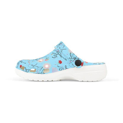 Kid's Foam Clogs - Ballet - Arctic Blue
