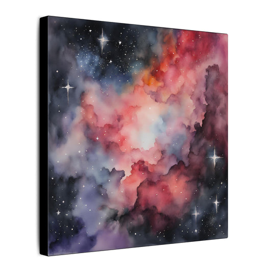 Matte Wall Canvas - Nebula Galaxy One - Beyond the Stars Collection