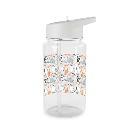 Tritan Water Bottle - Fat Cat