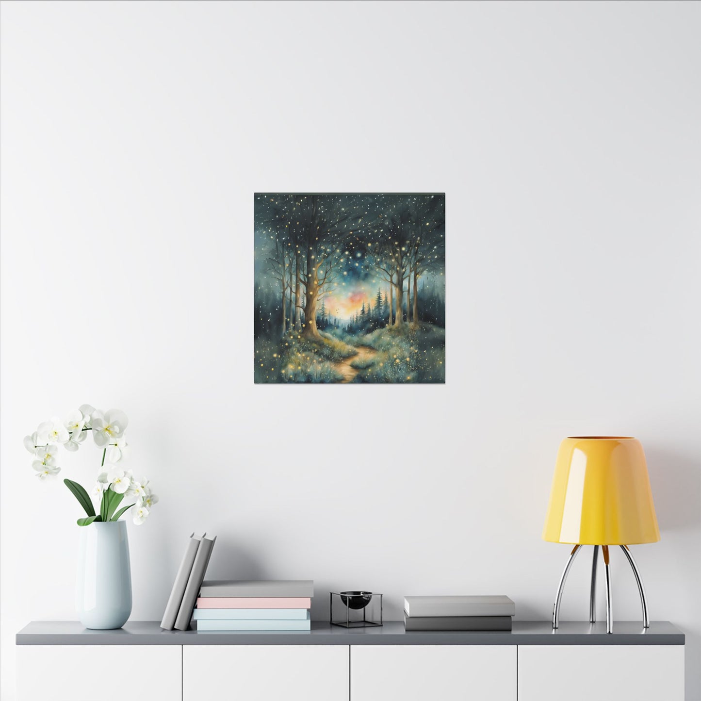 Matte Wall Canvas - Whimsical Forest