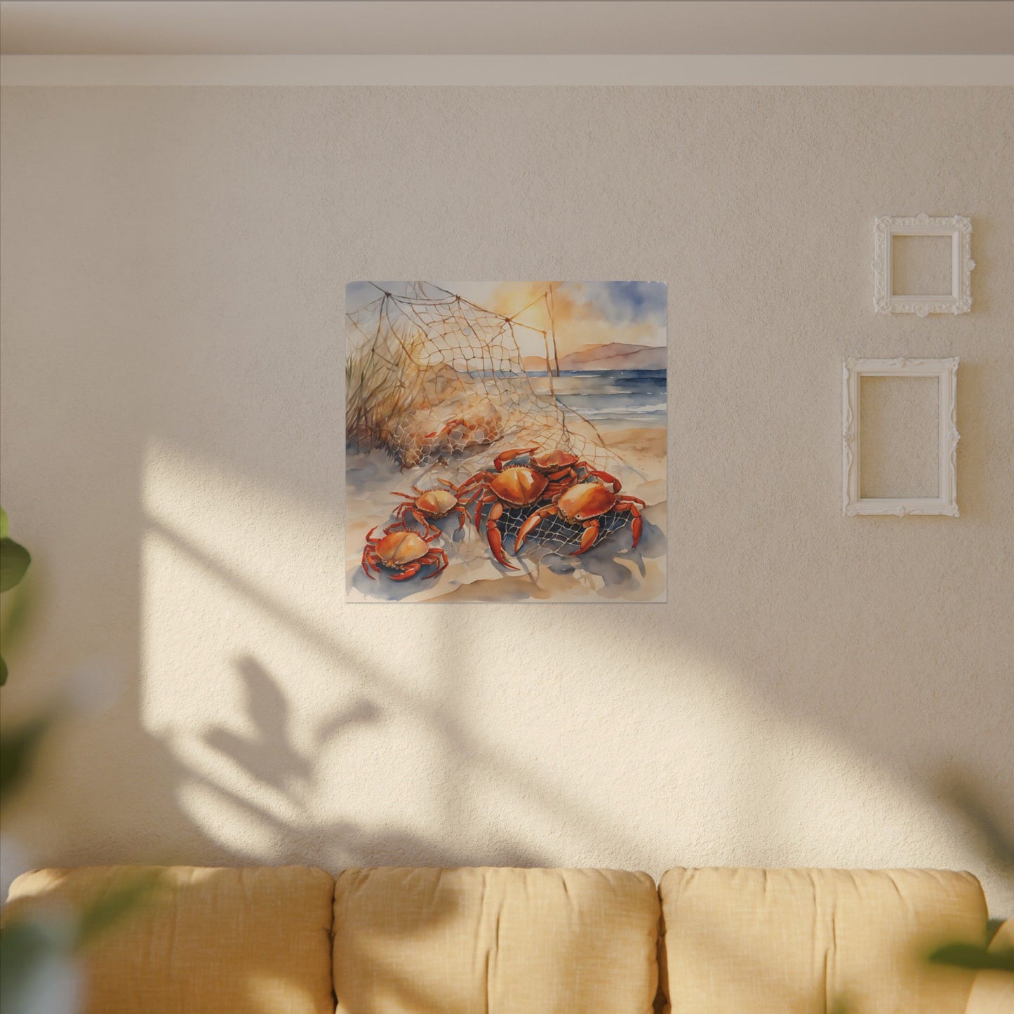 Matte Wall Canvas - Crabbin - The Great Outdoors Collection
