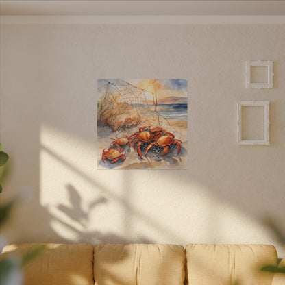 Matte Wall Canvas - Crabbin - The Great Outdoors Collection