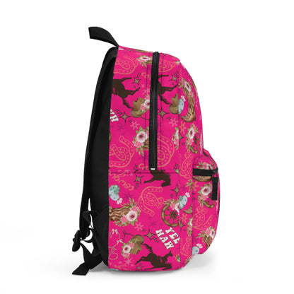 Backpack - Cowgirl - Hot Pink