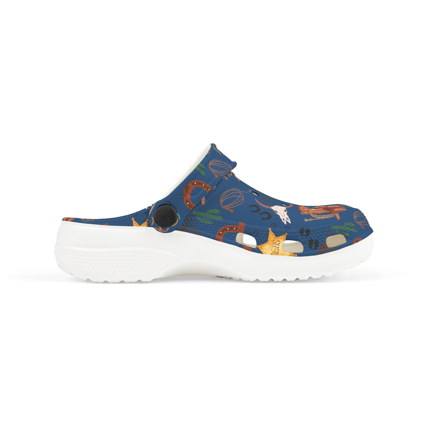 Kid's Foam Clogs - Cowboy - Denim