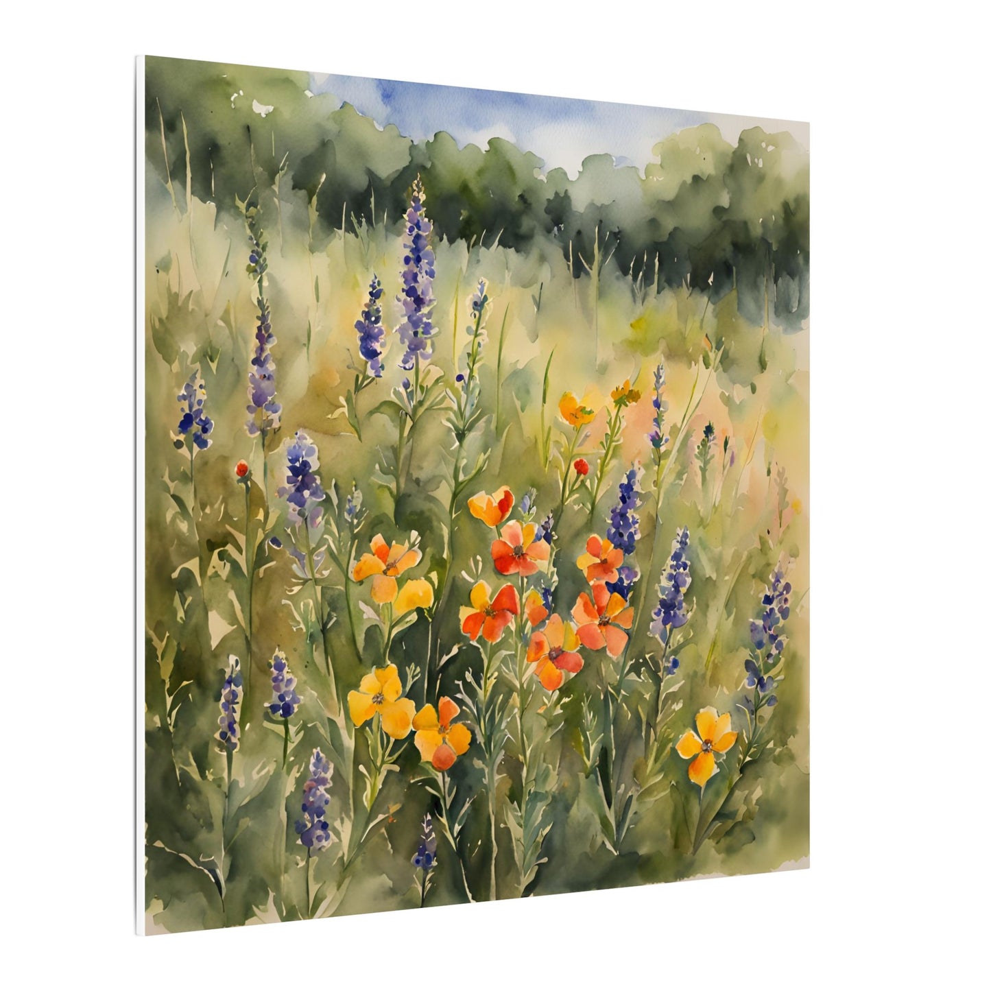 Matte Wall Canvas - Texas Wildflower - Bloom and Grow Collection