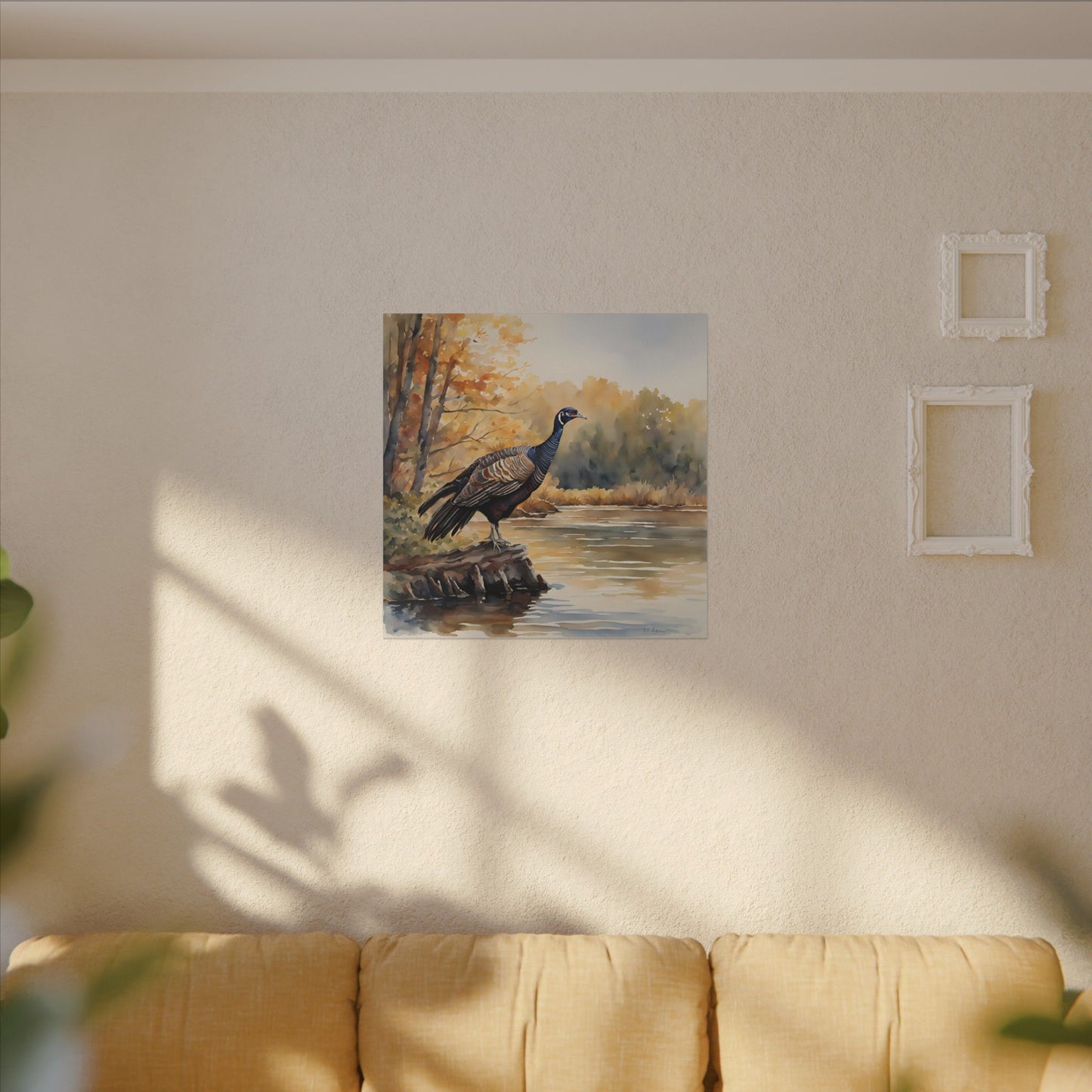 Matte Wall Canvas - Wild Turkey - The Great Outdoors Collection