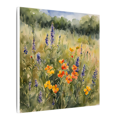Matte Wall Canvas - Texas Wildflower - Bloom and Grow Collection
