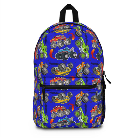 Backpack - Monster Truck - True Blue