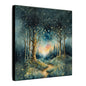 Matte Wall Canvas - Whimsical Forest