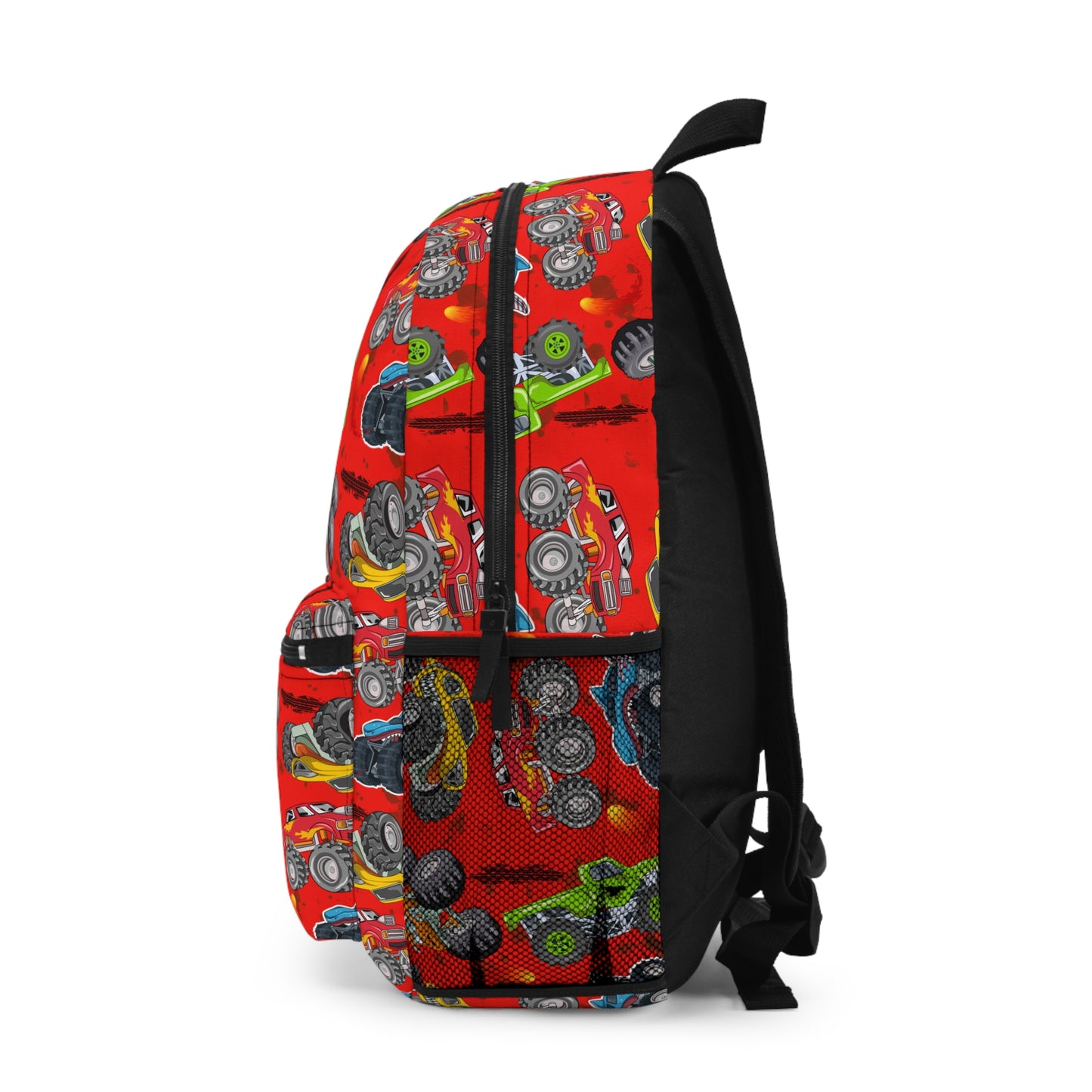 Backpack - Monster Truck - Red Hot