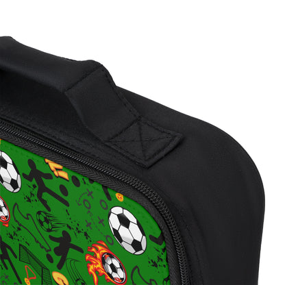 Lunch Bag - Soccer - True Green