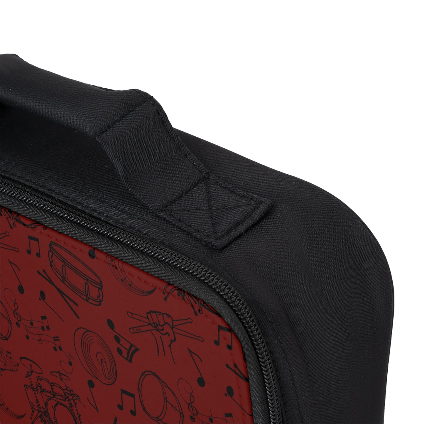 Lunch Bag - Drums - Maroon