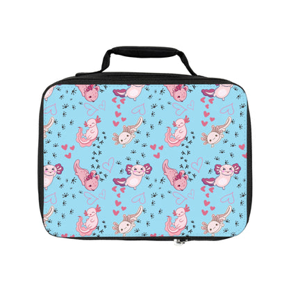 Lunch Bag - Axolotl - Arctic Blue