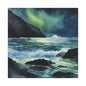 Matte Wall Canvas - Sea at Night - Neptune's Nursery Collection