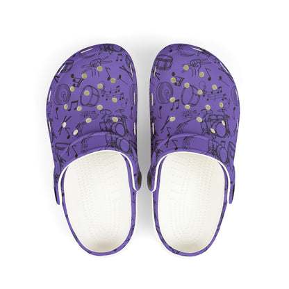 Kid's Foam Clogs - Drums - Periwinkle