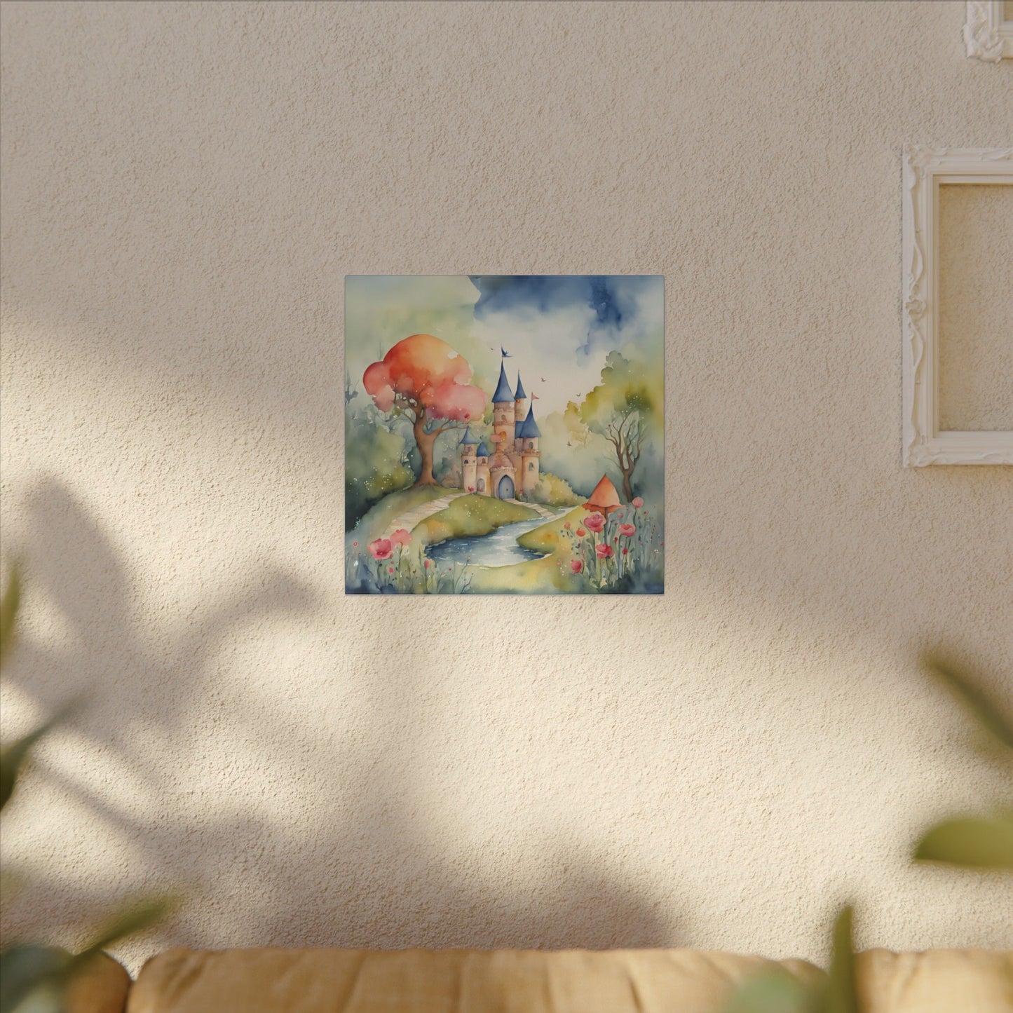 Matte Wall Canvas - Castlescape - Storybook Dreams Collection