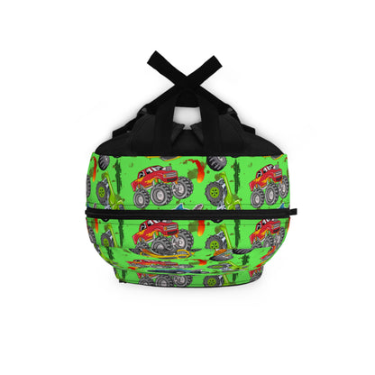Backpack - Monster Truck - Screamin' Green