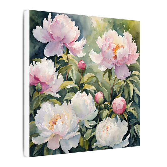 Matte Wall Canvas - Peony - Bloom and Grow Collection